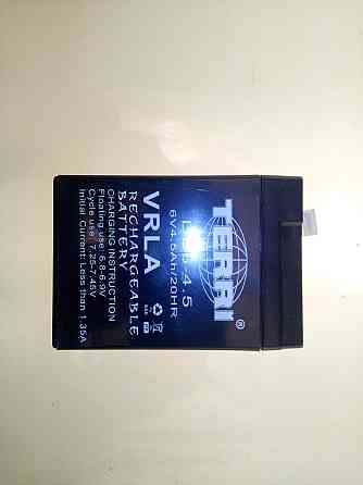 Аккумулятор 6V 4.5А AGM (70x45x100) Мукачево