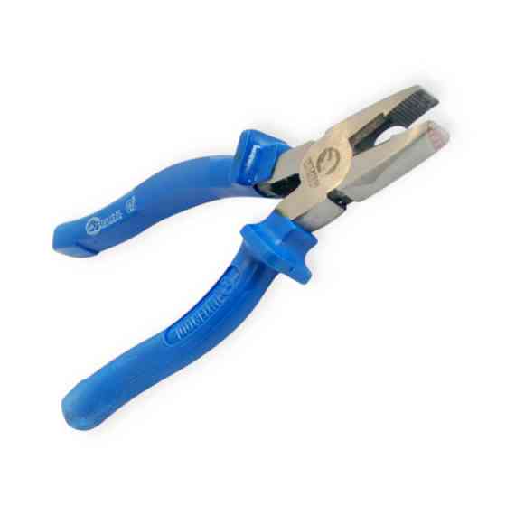 Плоскогубцы 160мм синие ручки Мукачево