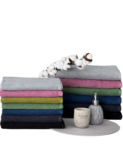 Рушник махровий Ideal Textile однотонний 70х140 см 360 г/м2 (56861142) Чернівці - фото 1