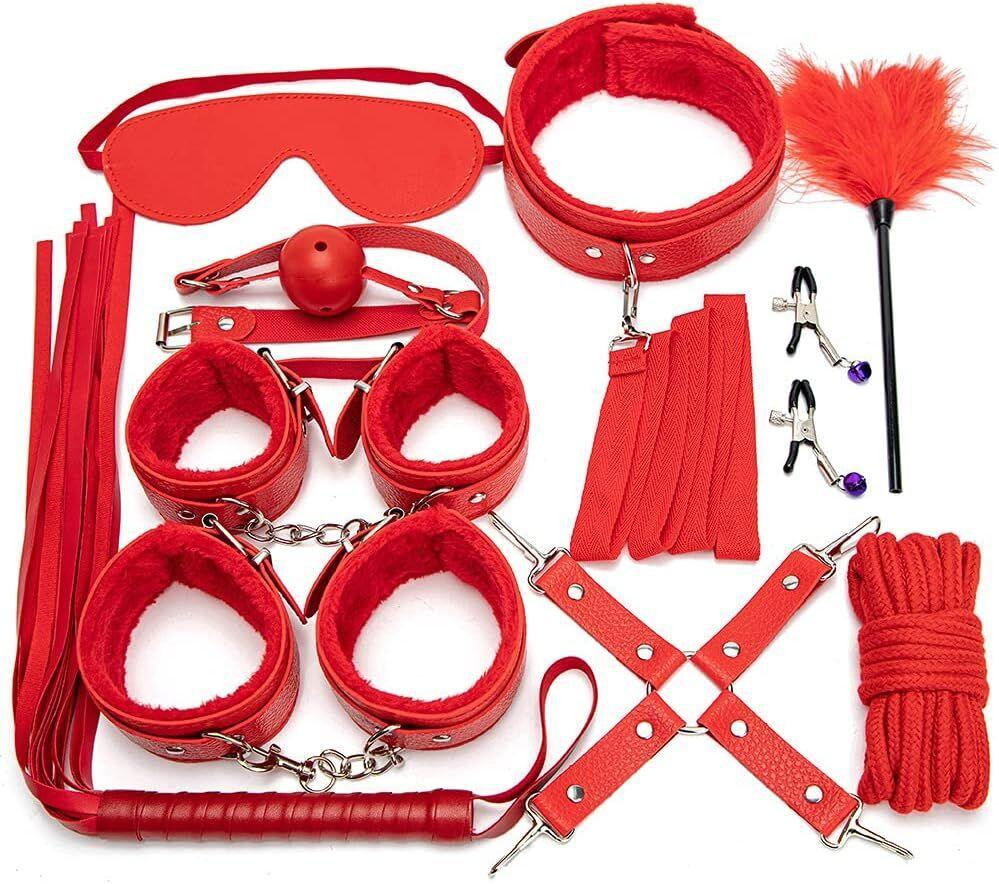 Набір для BDSM JSY KB80608 Red Sex Aura Київ - фото 1