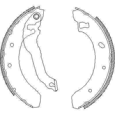 Тормозные колодки REMSA 4395.00 Винница