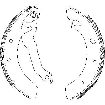 Тормозные колодки REMSA 4395.00 Винница - изображение 1