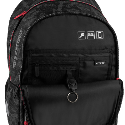 Рюкзак школьный Kite Education 585 Hot Wheels Skate (HW25-585M) Винница - изображение 6