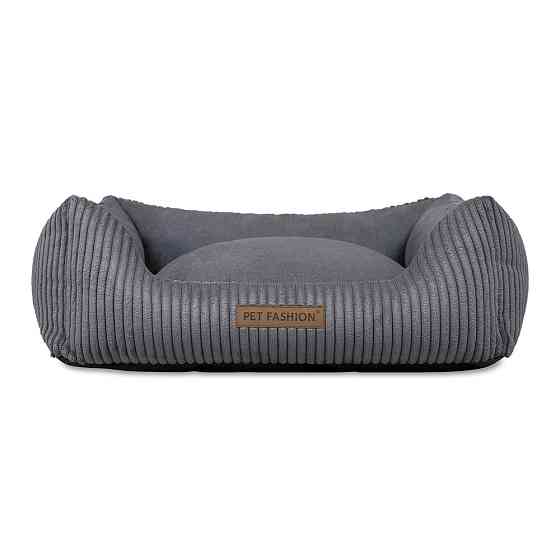 Лежак Pet Fashion DEVID для собак темно-серый 62*50*19 Киев