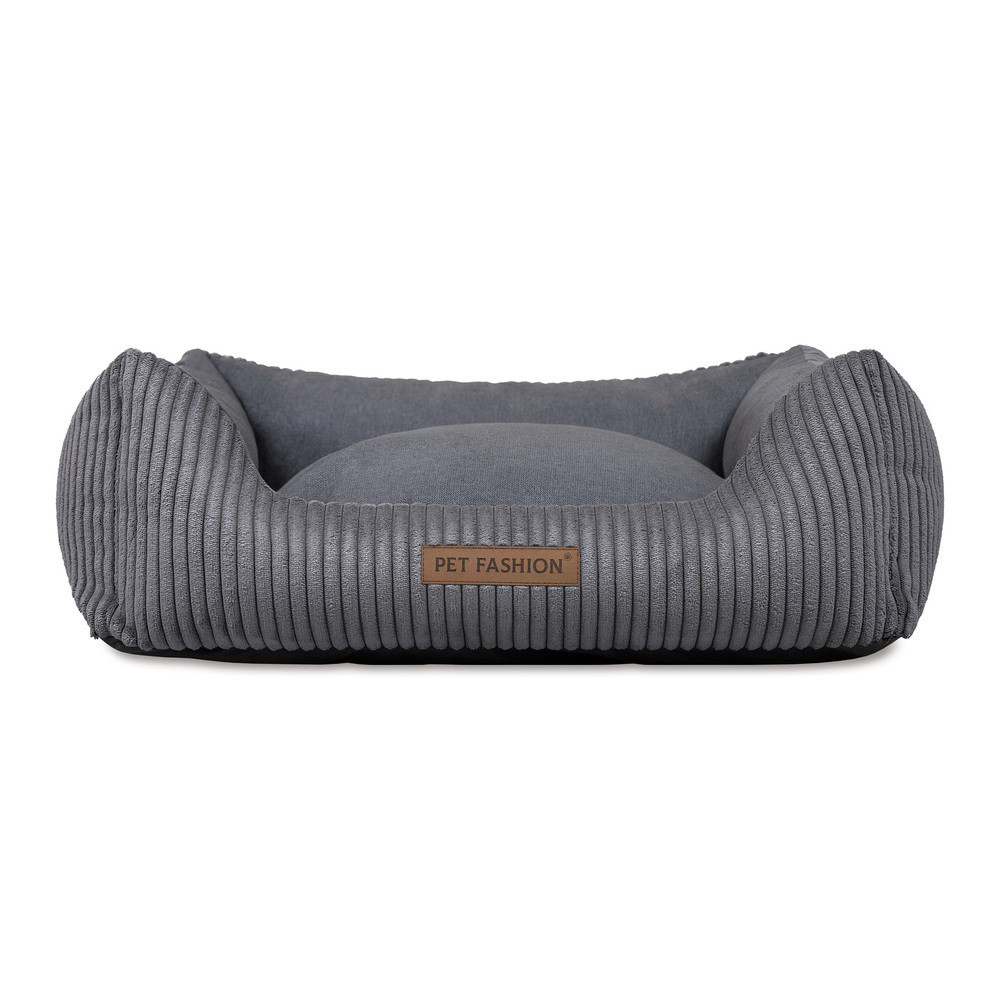 Лежак Pet Fashion DEVID для собак темно-серый 62*50*19 Киев - изображение 3