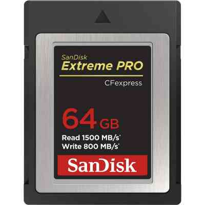 Карта памяти SanDisk 64GB CFexpress Extreme Pro (SDCFE-064G-GN4NN) Винница