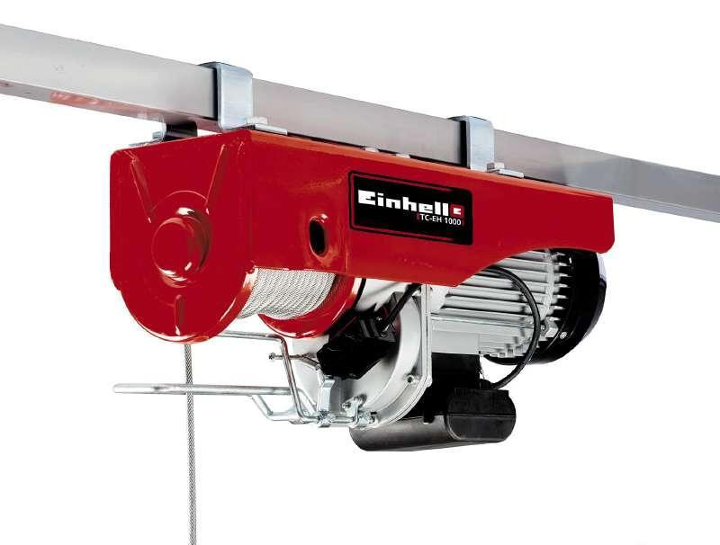 Электрический тельфер (подъемник) Einhell TC-EH 1000: 1600 Вт, 1000 кг макс., 18м (2255160) лебедка Киев - изображение 2