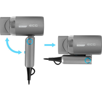 Фен ECG Modifica Grigio Piccolo Вінниця - фото 6