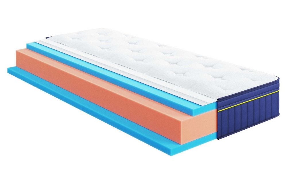 Безпружинний ортопедичний матрац BlueMarine Atlantico/БлюМаріне Атлантіко ТМ HighFoam 90х200 Харків - фото 1