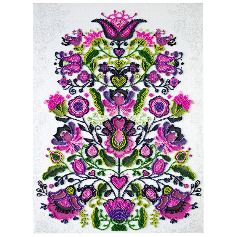 Набор для вышивания бисером «Помня традиции» AB-909 на натуральном холсте Винница - изображение 1