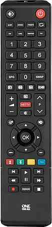 Пульт One For All URC1919 чорний універсальний пульт для телевізора заміна Toshiba LED LCD Plasma 55 кнопок learning інфрачервоний Київ