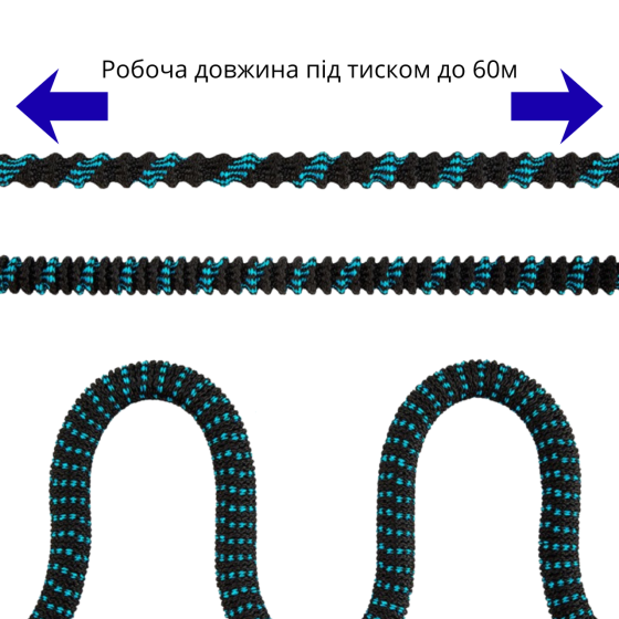 Шланг для саду та городу поливний робоча довжина до 60 м, набір з розпилювачем та мішком для зберігання, розтяжний садовий Кам'янець-Подільський