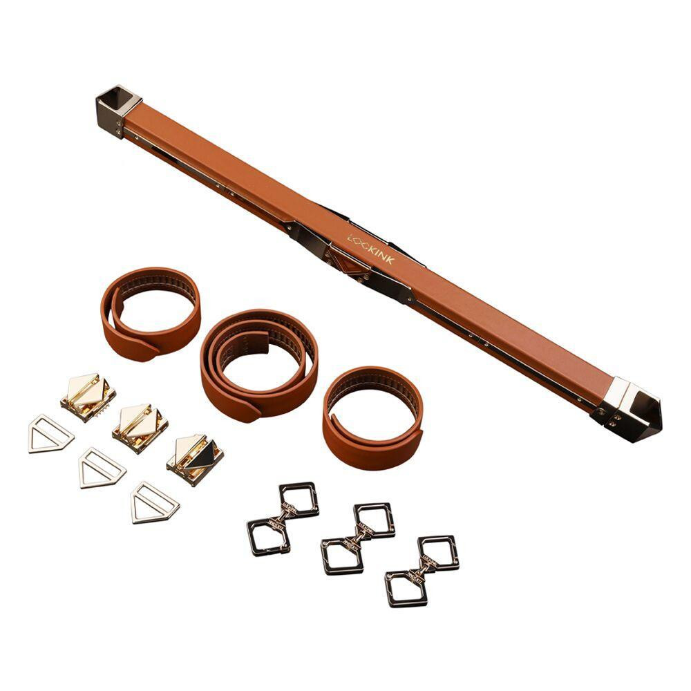 Фіксатор-розпірка LOCKINK Adjustable Spreader Bar Set — Brown Sex Aura Київ - фото 2