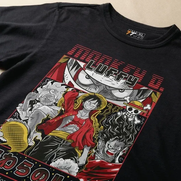 Футболка для подростка мальчика с принтом Ван Пис Монкі Д Луффі Размер 160 Anime11010 Днепр - изображение 3