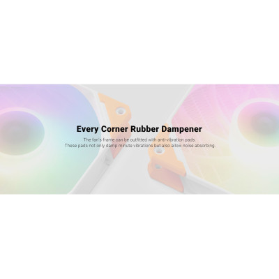 Кулер до корпусу ID-Cooling TF-12025-PRO ARGB TRIO WHITE Вінниця - фото 3