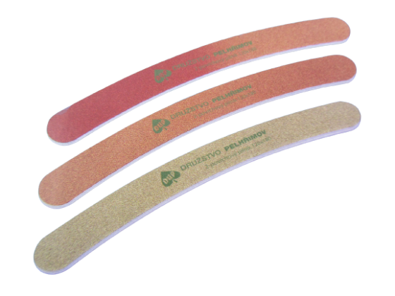 Пилочка минеральная Dup (120*180)изогнутая Киев