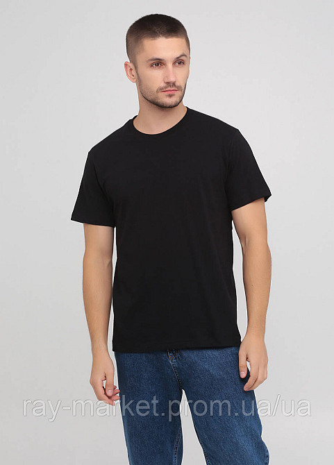 Футболка чорна чоловіча з коротким рукавом Stedman CLASSIC-T XXL Київ - фото 1