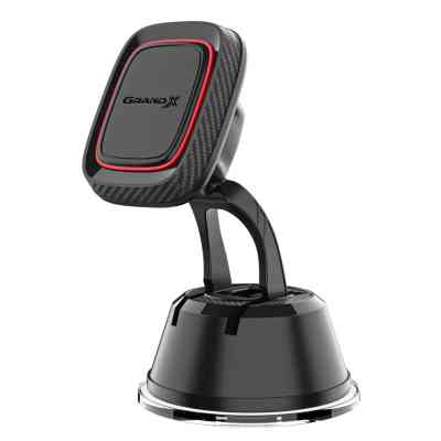Универсальный автодержатель Grand-X MT-12, на панель, на стекло (MT-12) Винница