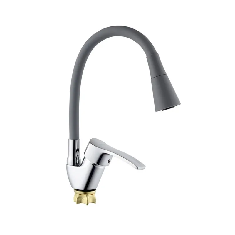 Змішувач для кухні з силіконовим виливом Champion YUB 011-279  Refl.Grey   ( MI6425 ) 38162 Харків - фото 1