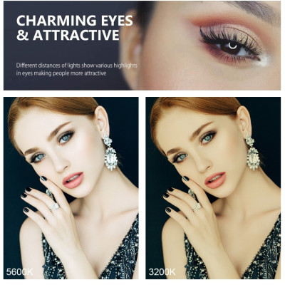 Набір блогера Puluz Ring USB LED lamp PKT3126B 10.2&quot; + зажим (PKT3126B) Вінниця - фото 3