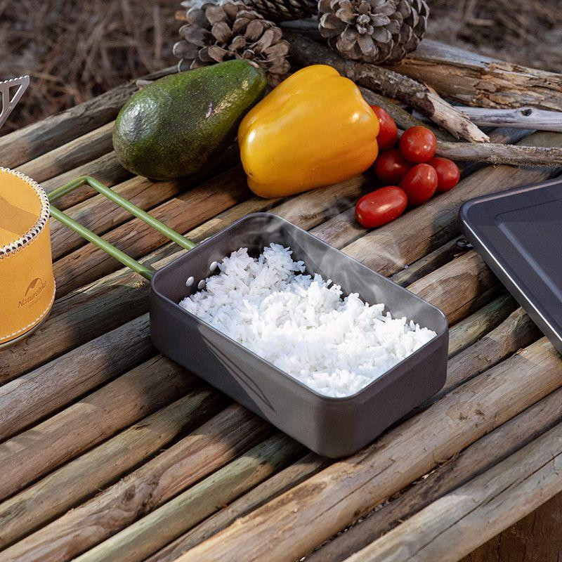 Туристическая емкость для хранения и приготовления Naturehike NH21CJ011 из алюминия Винница - изображение 5