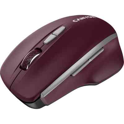 Мишка Canyon MW-21 Wireless Blue LED Burgundy (CNS-CMSW21BR) Вінниця