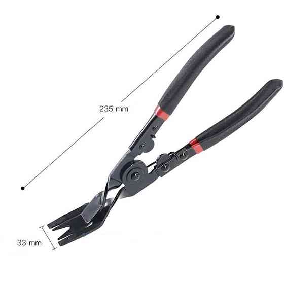 Інструмент для зняття кліпс автомобільних дверей Clip Removal Plier REWOLT (T5014) Чернігів