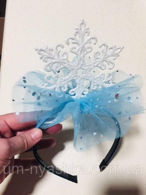 Обруч ободок Снежинка Кривой Рог - изображение 1
