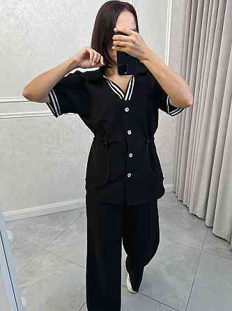 Женский костюм двойка: пиджак и штаны с лампасами в стиле спорт шик турецкий тиар 54/56 Одесса