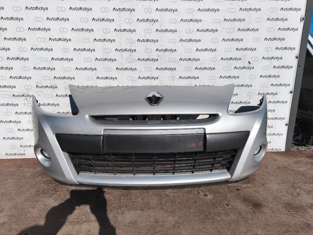 Бампер передній Renault Clio III 2009-2012 рестайлінг (8200799935) Ковель - фото 10