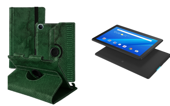 Чехол Spinner360 для планшета Lenovo Tab E10, цвет Reptyliya Киев