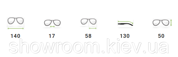 Чоловічі сонцезахисні окуляри з поляризацією Porsche Design (0021) Київ - фото 5