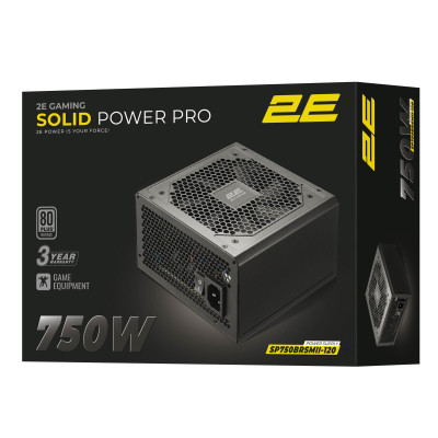 Блок живлення 2E 750W GAMING Solid Power Pro (2E-SP750BRSMII-120) Вінниця - фото 5