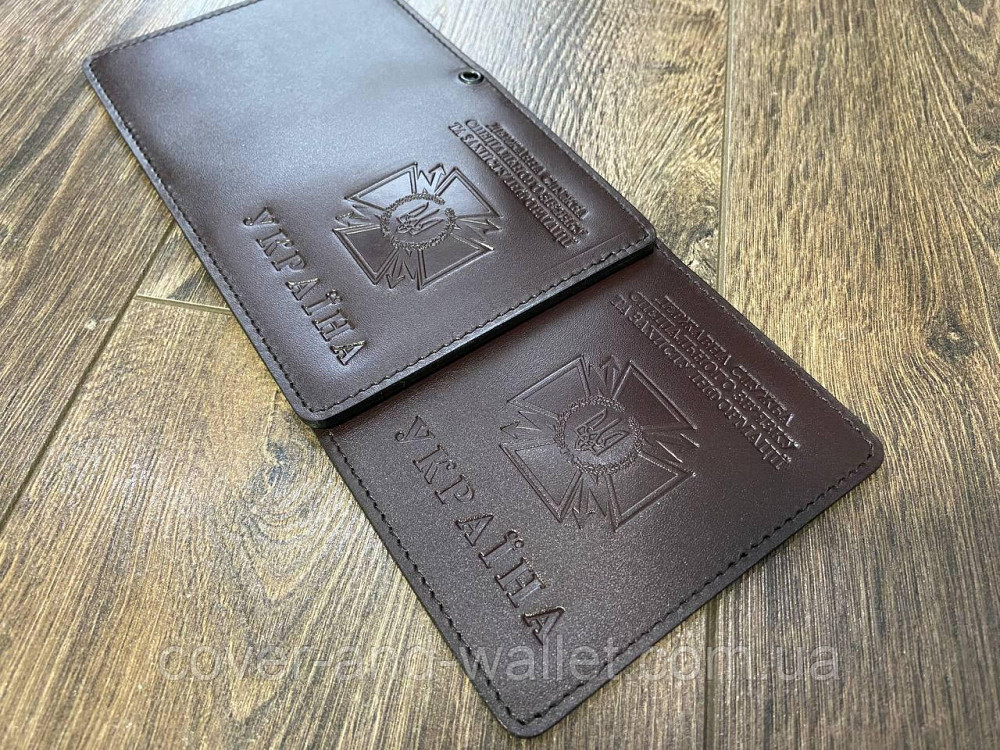 Обкладинка на посвідчення ДССЗ (державна служба спеціального зв'язку та захисту інформації) Київ - фото 4