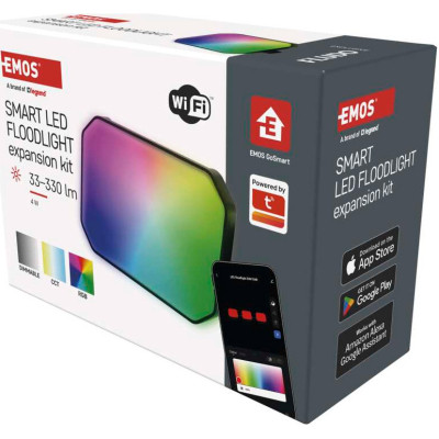 Прожектор EMOS ZIW181R 4 Вт RGBIC WIFI (ZIW181R) Винница - изображение 4