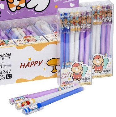 Ручка кулькова пише стирає синя Київ - фото 1