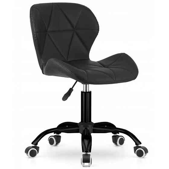 Кресло офисное компьютерное B-531 (черная основа) на колесиках рабочее для компьютера офиса дома Киев