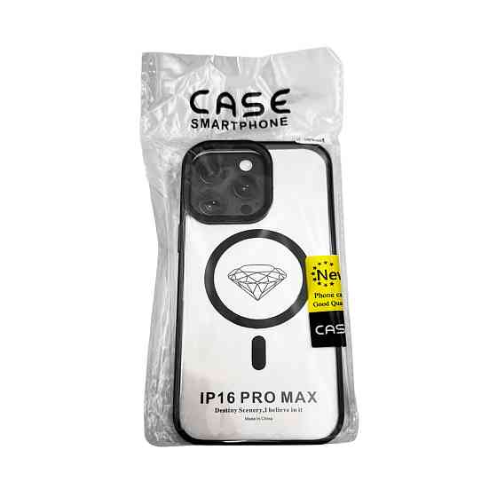 Чехол для iPhone 16 Pro Max Cosmic Acrilyc Черный Киев