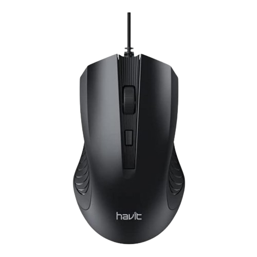 Мишка дротова Havit HV-MS75 чорний Житомир - изображение 1