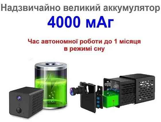 Мини камера на SIM карте 4G VStarcam CB72 на SIM-карте міні камера. Киев