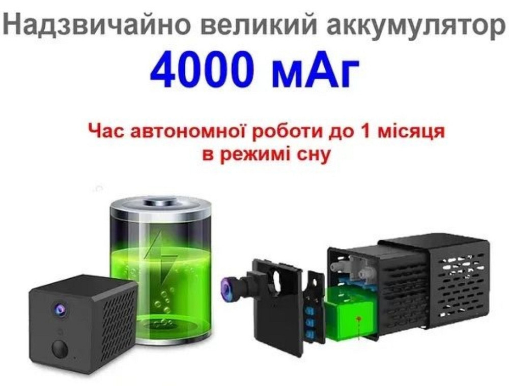 Мини камера на SIM карте 4G VStarcam CB72 на SIM-карте міні камера. Київ - фото 4