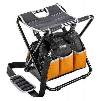 Сумка для інструмента Neo Tools табурет складаний з монтерський сумкою (84-306) Вінниця