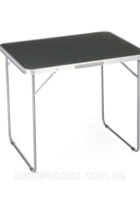 Кемпінговий стіл Outtec 80x60x70см розкладний чорний Київ - фото 1