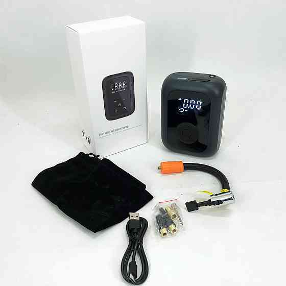 Компресор для підтримки тиску в шинах CZK-4234, Портативний повітряний насос, Компресор підкачки шин AF-13 Львів