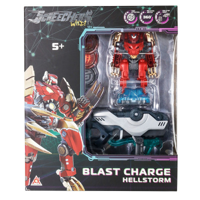 Трансформер Screechers Wild ! S5 L1 V2 - Хелшторм (KS686112) Вінниця - фото 9