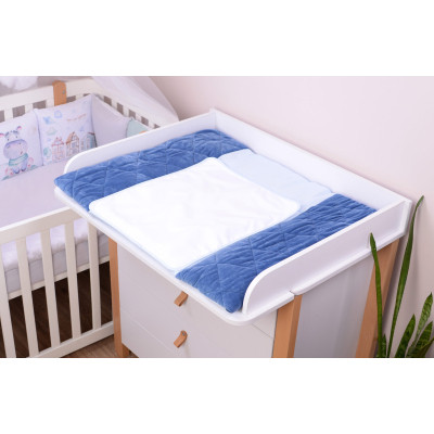 Пеленальный матрасик Верес Velour Deep blue 72х80 см (429.2) Винница - изображение 3