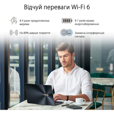 Мережева карта Wi-Fi ASUS USB-AX56 (90IG06H0-MO0R10) Вінниця - фото 5