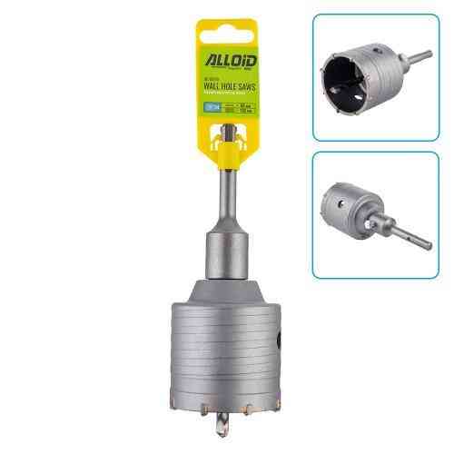 Свердло корончате по бетону 65мм p SDS адаптером 110мм Alloid Одесса