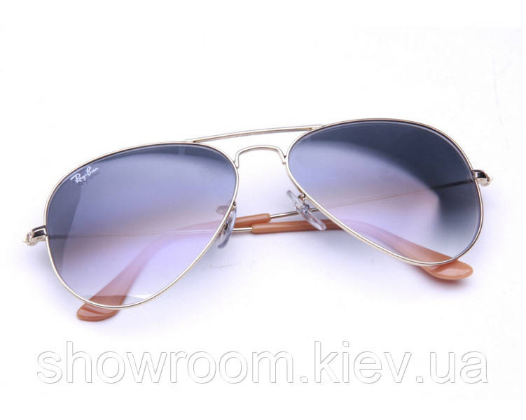 Женские солнцезащитные очки RB 3025 aviator large metal 001/32  (Lux) Киев - изображение 3