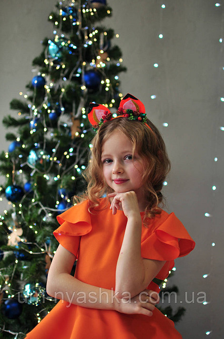 Красивий одяг Лисички помаранчеве плаття Лисичка Білочка Мандаринка Апельсинка Осінь Кривий Ріг - фото 7